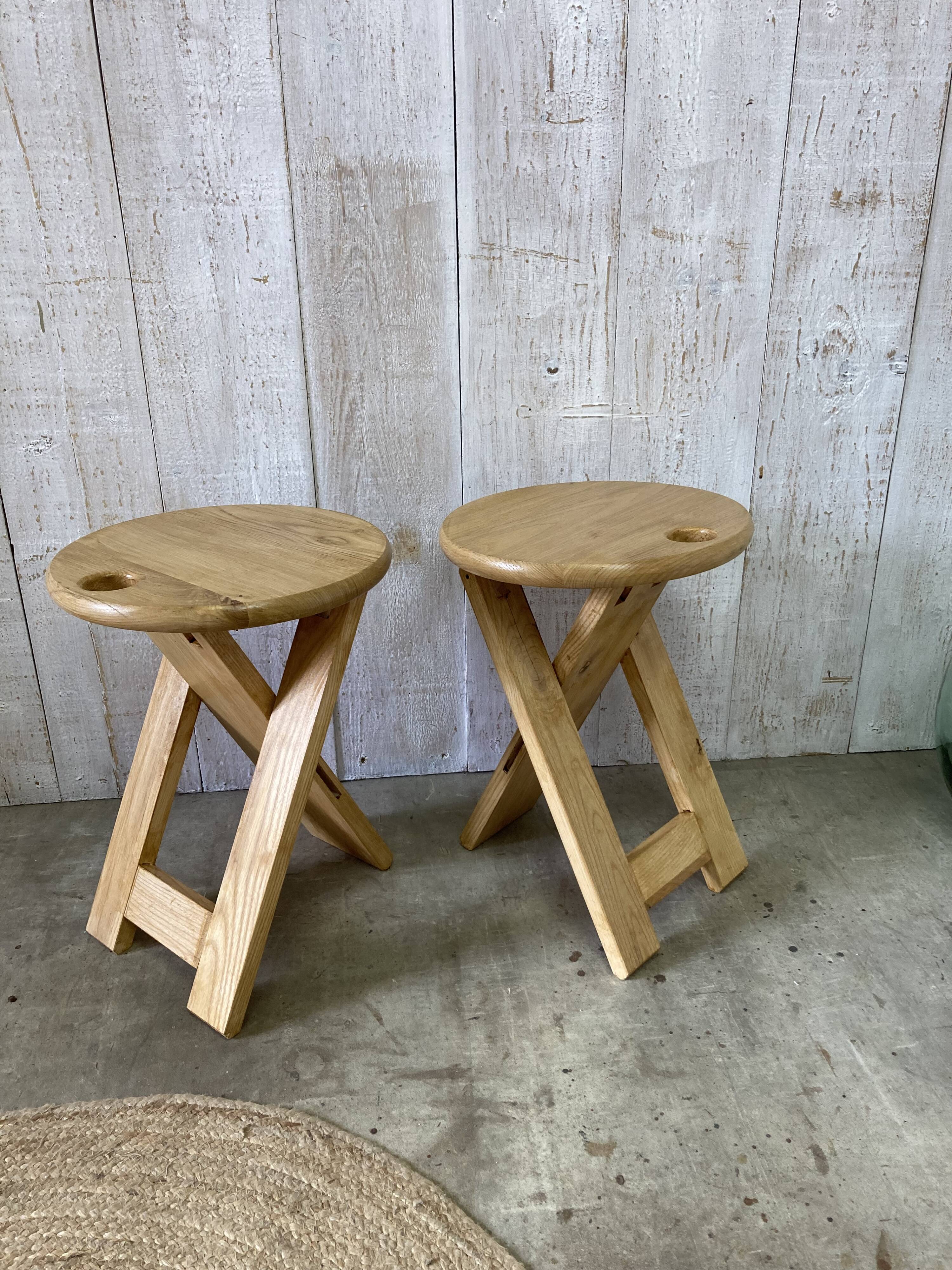 Vintage folding stool