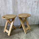 Vintage folding stool