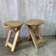 Vintage folding stool
