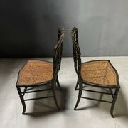 Paire de chaise Napoléon III