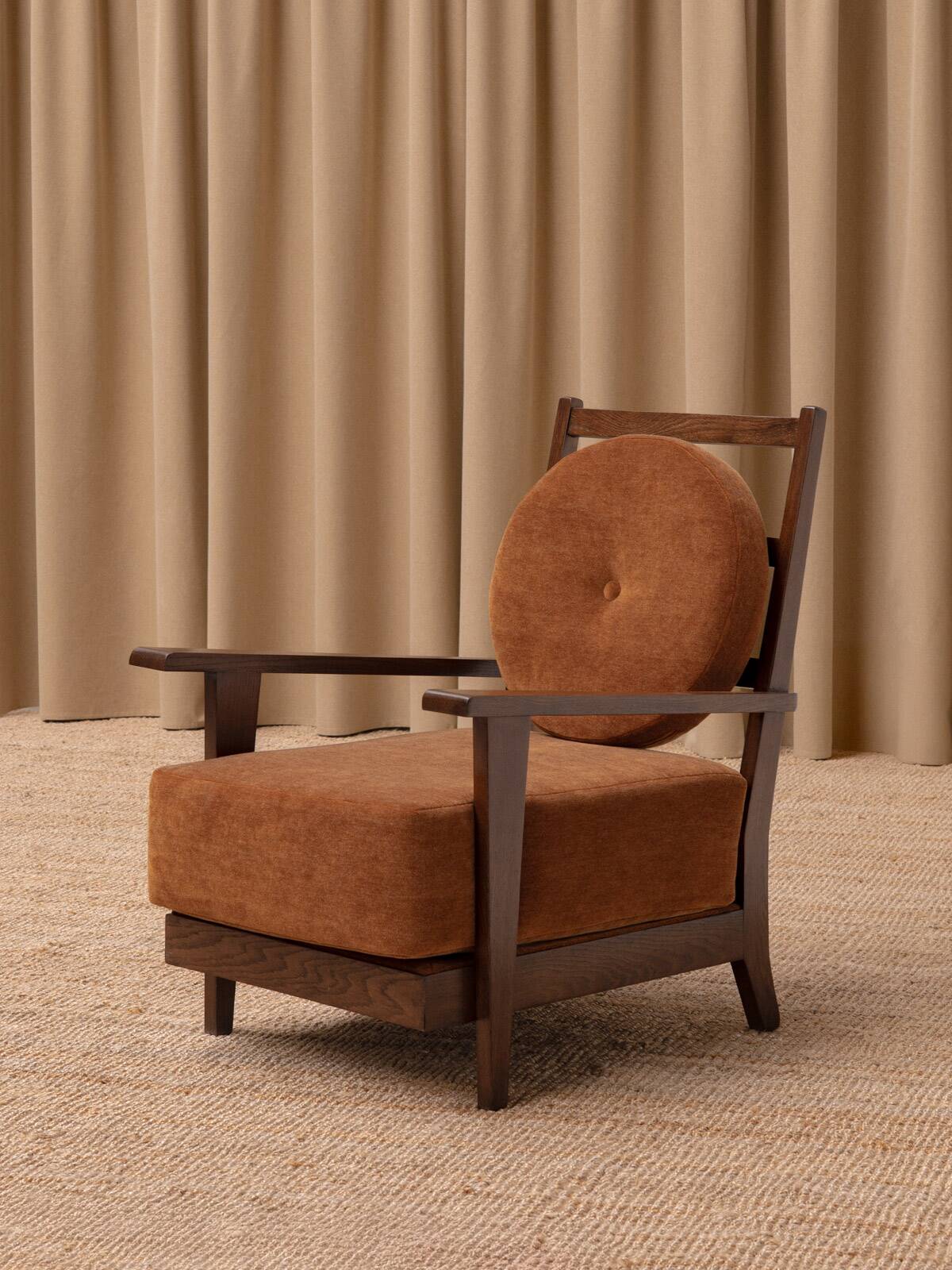 French Modernist Armchair, 1950s