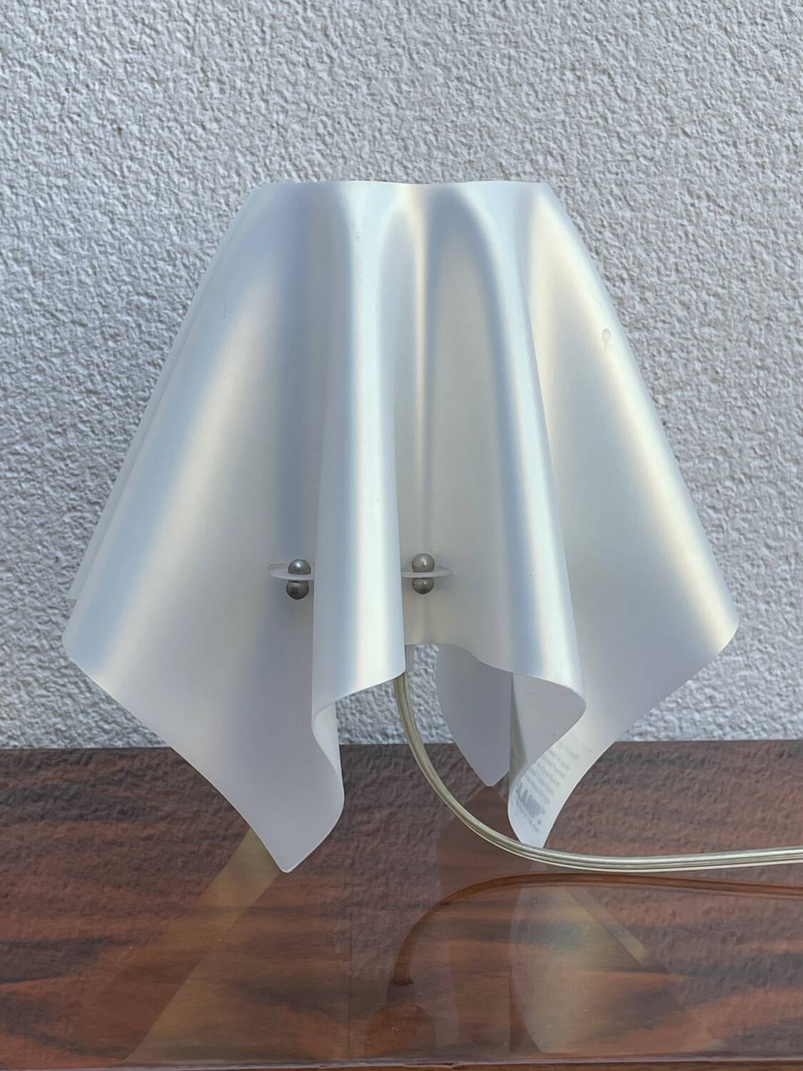 Pair of Foulard slamp lamps