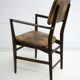 Vittorio Dassi Mid-Century Italian Teakwood Writing Desk and Chair, 1950