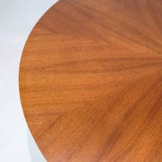 Coffee table – Round – Teak – Holger Georg Jensen – Kubus – 1960s