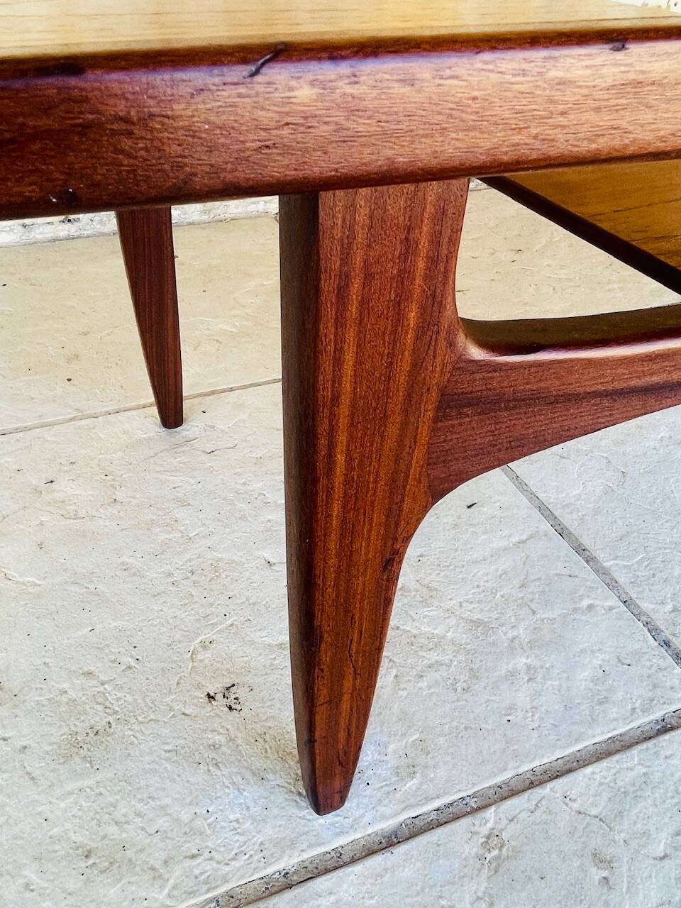 Vintage Teak and Glass Coffee Table by G Plan, Circa 1960s