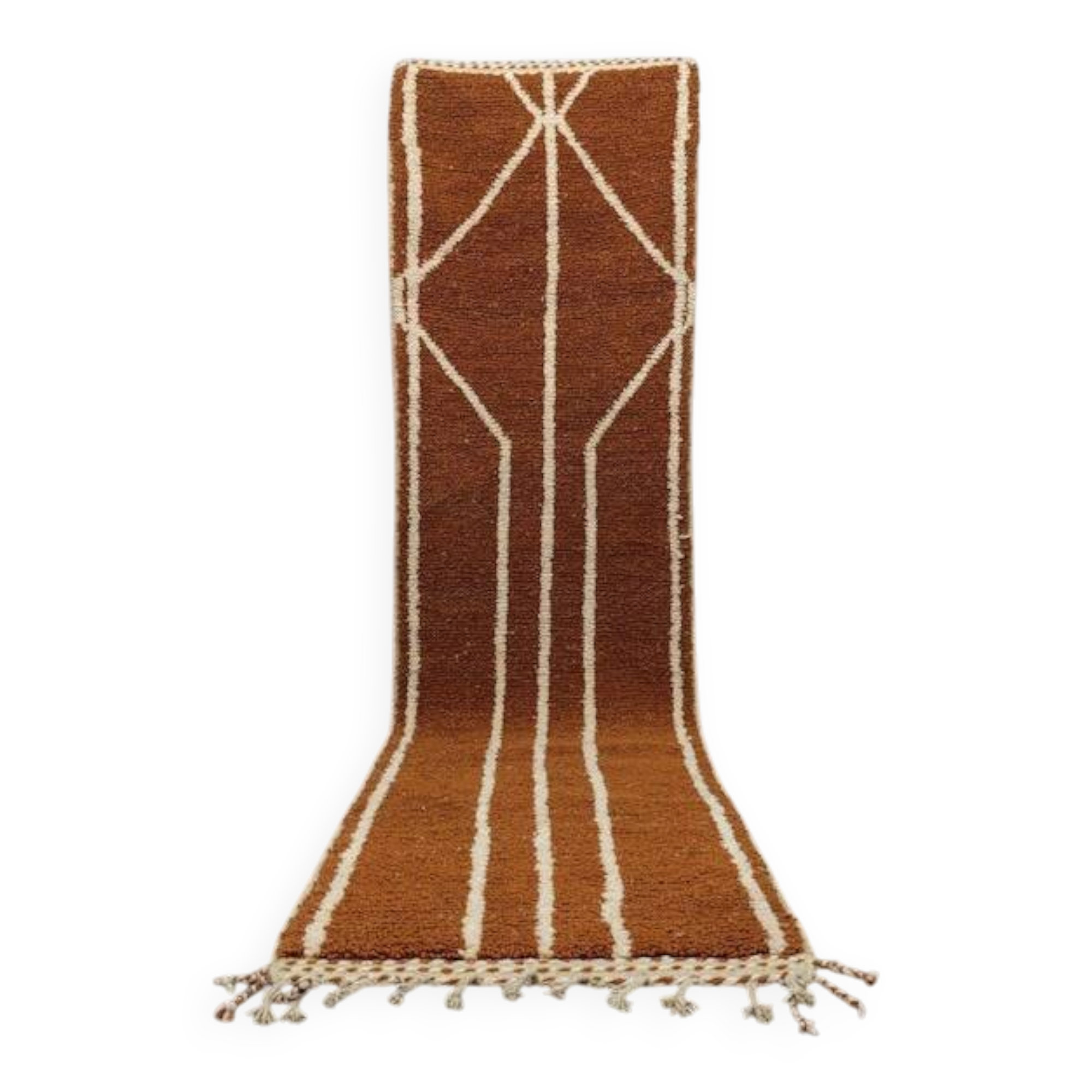 Handmade runner rug 300cm x 70cm