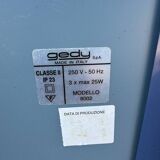 Illuminated mirror Gedy, Italy 1970s