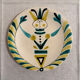 Plates and dish signed by Roger Capron, Vallauris.