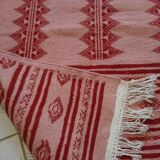 Berber carpet pink and Red 110 x 66 cm