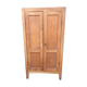 Vintage wardrobe with compass feet in beech