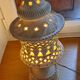terracotta lamp