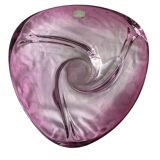 Val Saint-Lambert crystal centrepiece – Wave model circa 1950