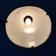 Old copper industrial church pendant light, Dutch 1930