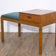 Console ou meuble d'appoint vintage scandinave en teck 1960