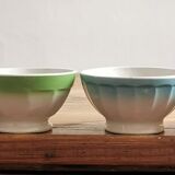 Service of 4 earthenware bowls from Badonviller