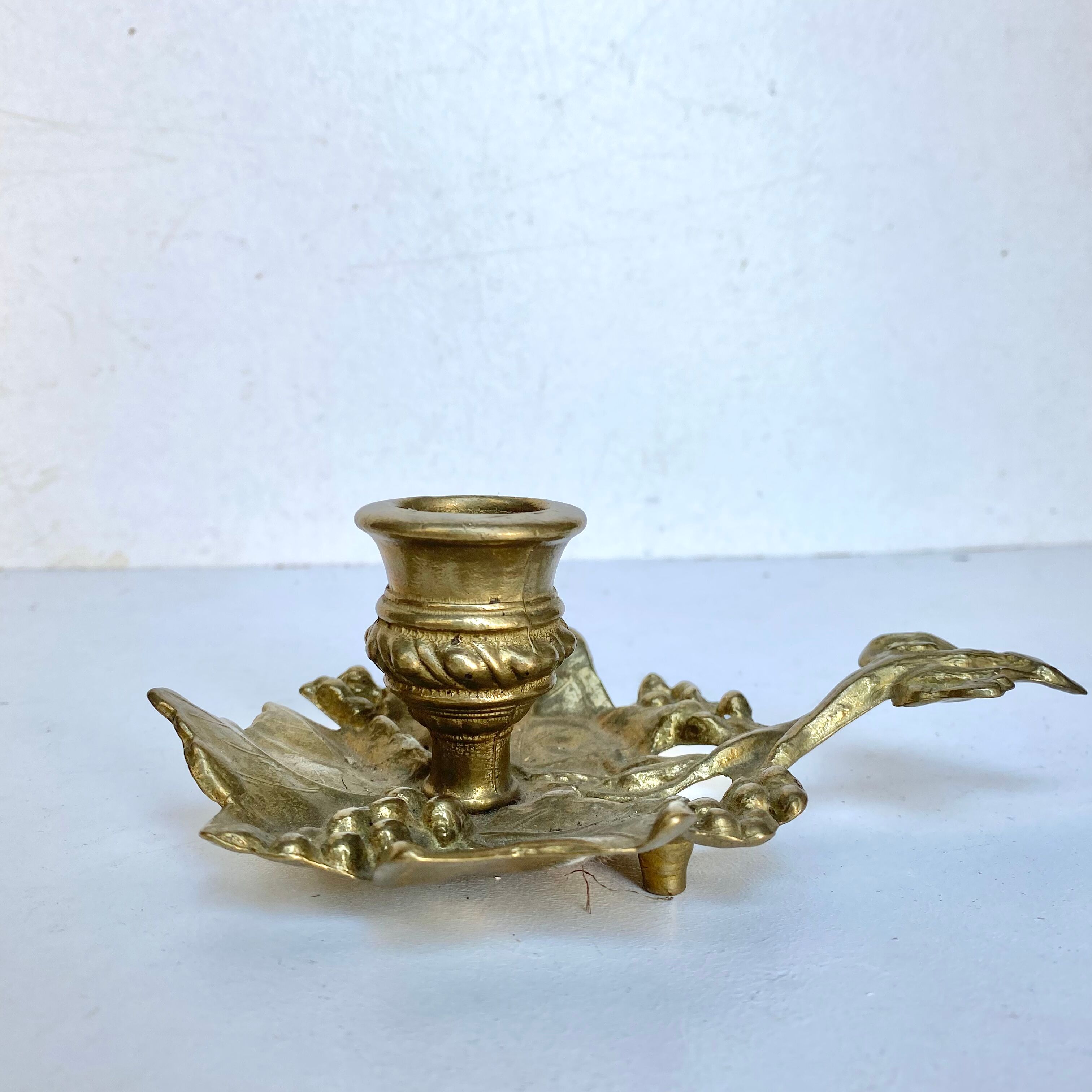 Brass candle holder