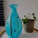 Vaas Meerkleurige en verre, style rétro, jaren 1980, Murano, italie