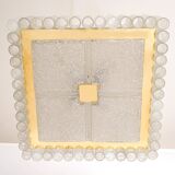 Murano glass ceiling light by Doria, Germany, 1960s.