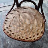 Set of 5 Thonet Long John chairs
