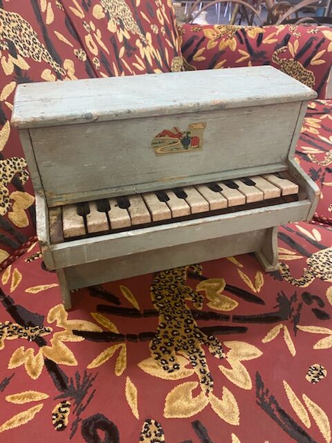 Antique toy piano