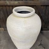 White terracotta jar