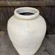 White terracotta jar