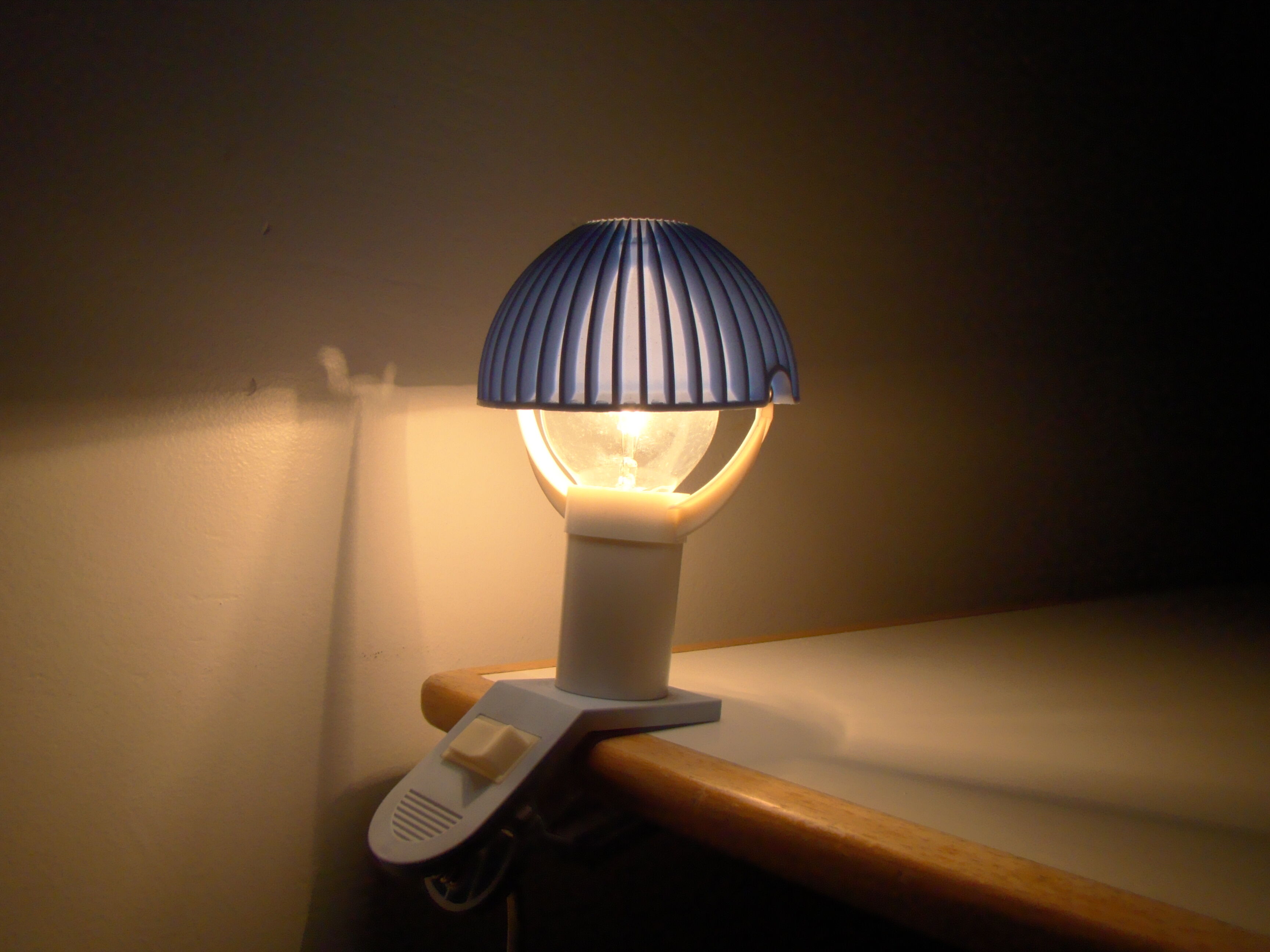 Vintage clip lamp Sarlam