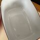 Vintage enamelled cast iron casserole dish