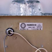 Lot of 3 J. T. Kalmar Sconces Light Wall Mounted Brutalist Mid Century  - 2 pieces are 25cm X 12 cm