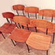 Série de 6 chaises danoises