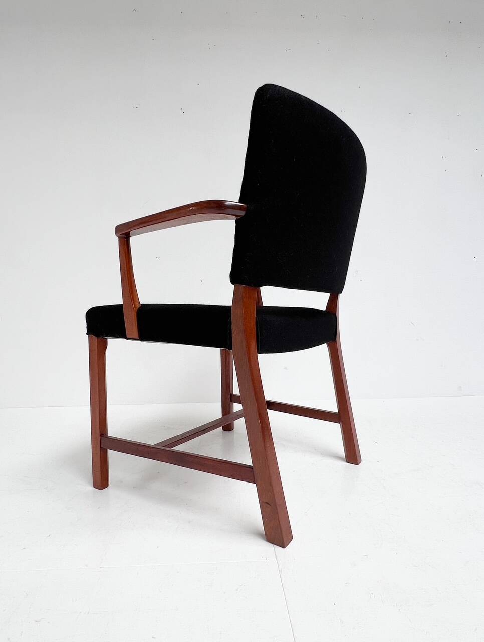 Ensemble de 2 chaises danoises en acajou par Erik Bjorn Olsen, années 1970