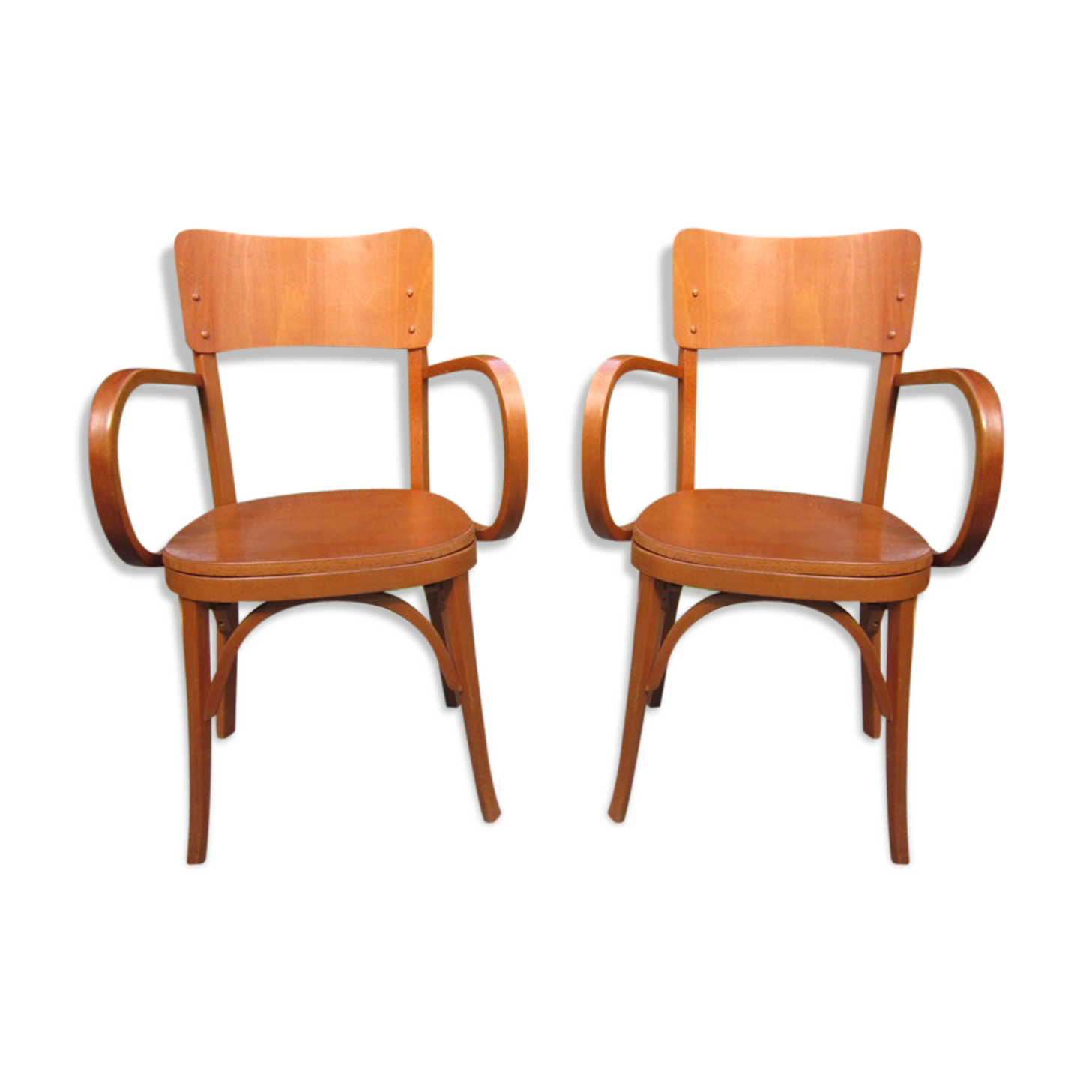 Pair of armchairs baumann