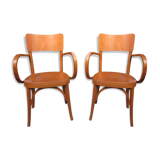 Pair of armchairs baumann