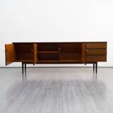 Vintage enfilade, dark walnut, restored, 220cm