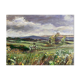Tableau HSP "Windy Prairie" signed Guignaux? 20th century.
