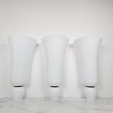 Anni Trenta Luce Large Wall Applique by Venini in Milk White Murano Glass