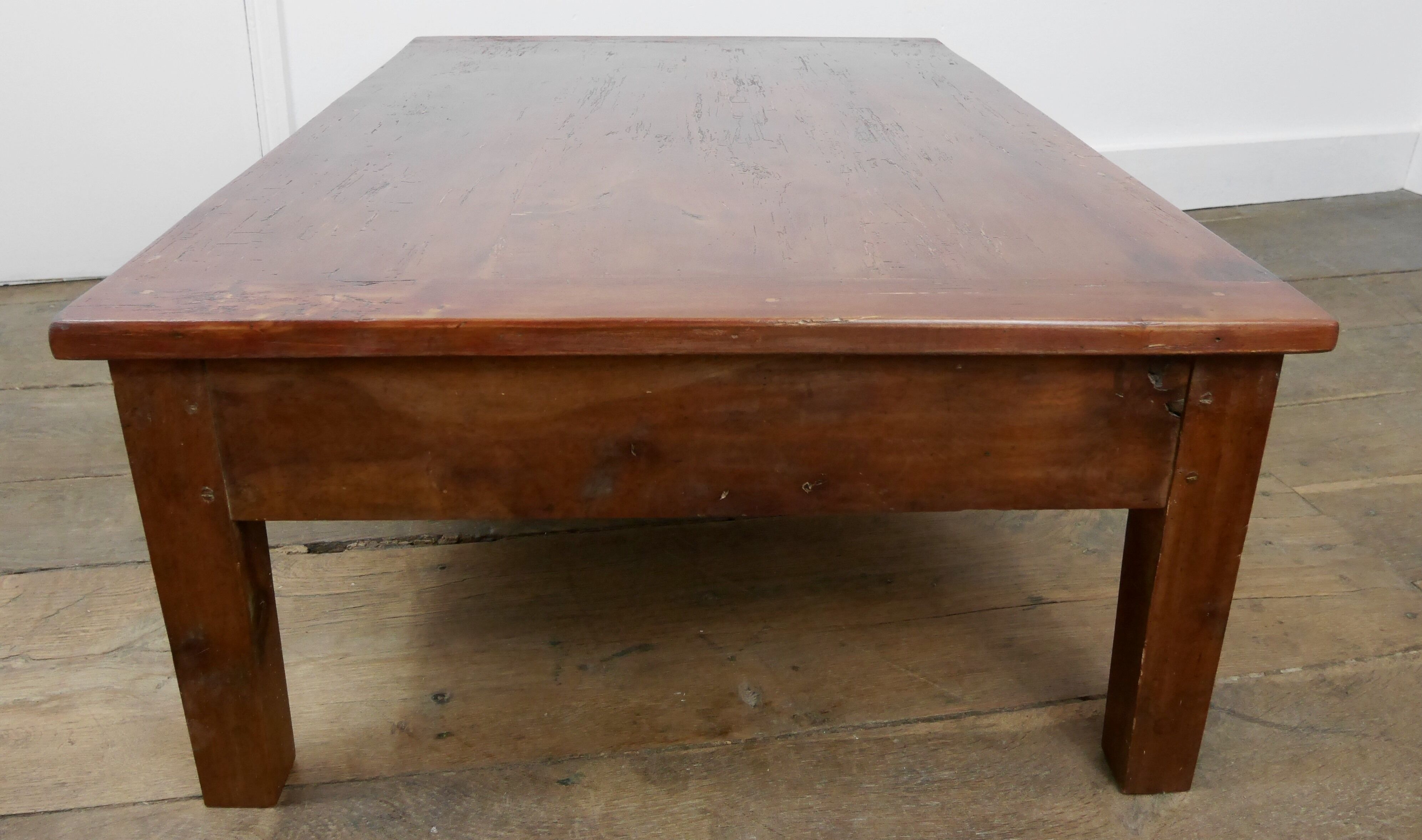 Solid wood coffee table firm countryside