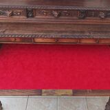 Louis XIII cylinder desk in oak, 19th century
