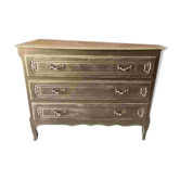Gold chest of drawers