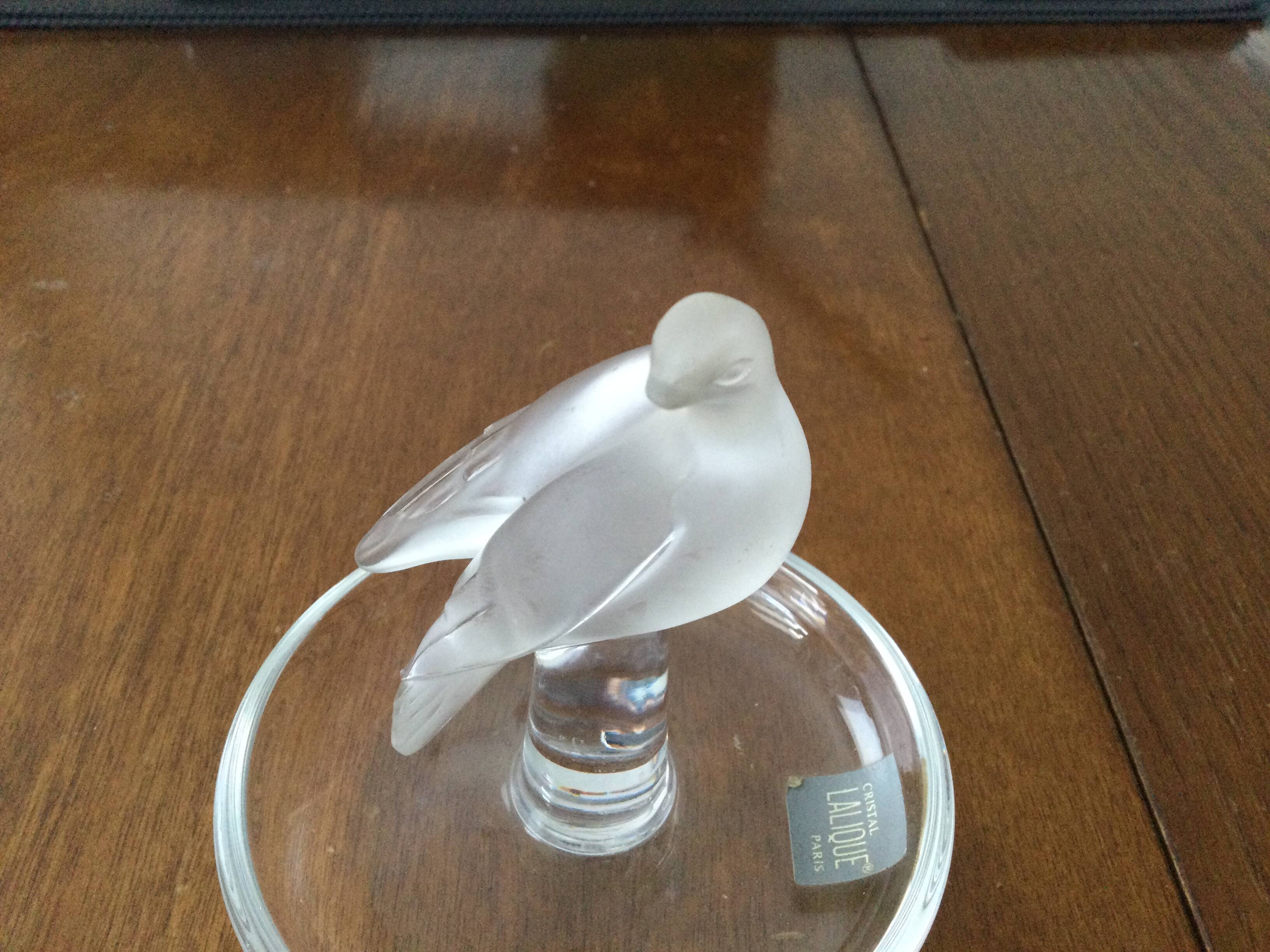 Crystal ring sizer from Lalique