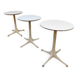Early edition vintage design swag leg side tables George Nelson Herman Miller