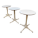 Tables d'appoint vintage design George Nelson Herman Miller édition précoce