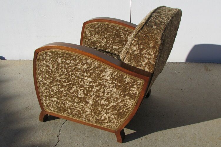 Pair of chairs art deco