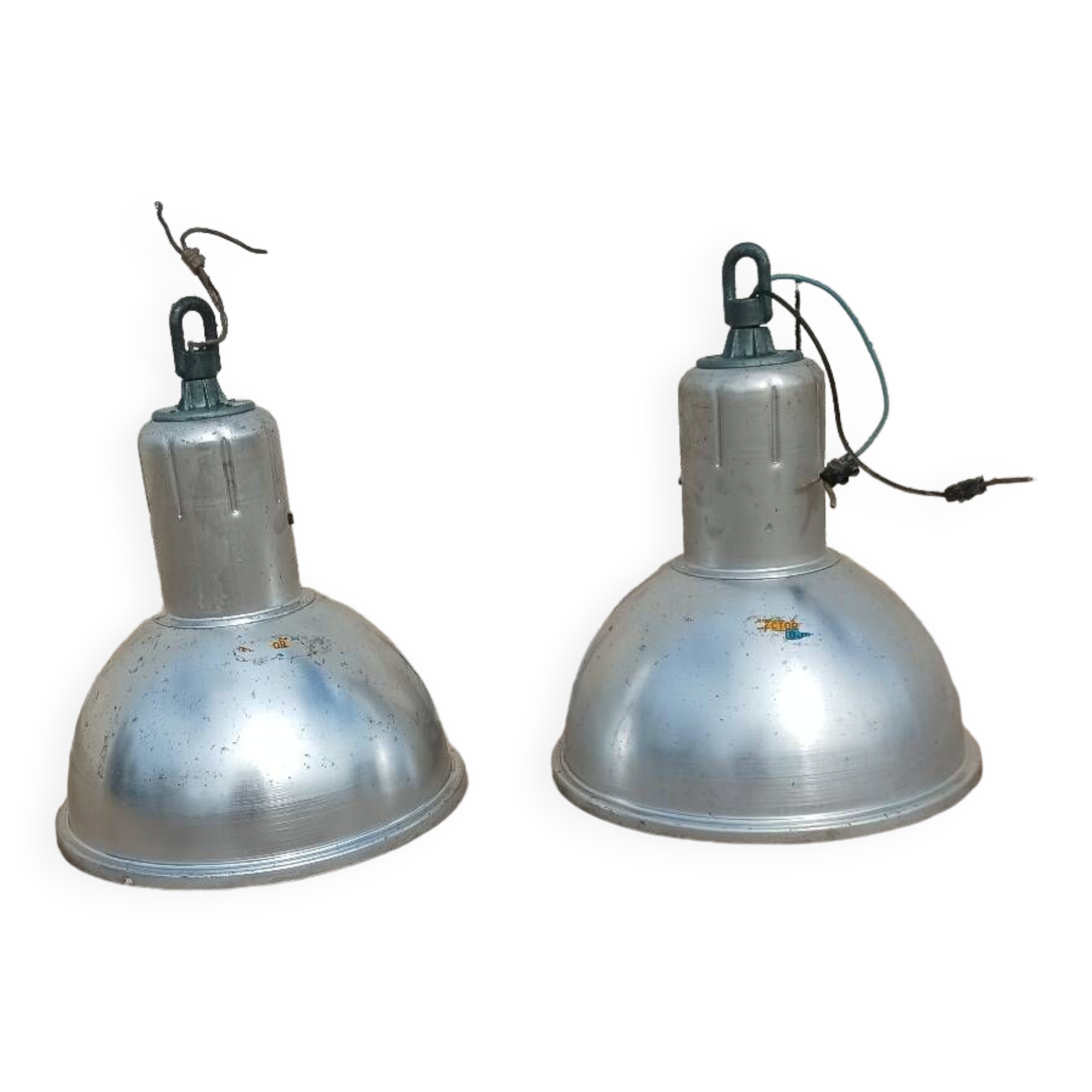 Lampe industrielle XL en aluminium