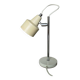 Small Italian lamp with a ball joint, chrome metal and lacquered metal, 60s 70s.