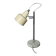 Small Italian lamp with a ball joint, chrome metal and lacquered metal, 60s 70s.