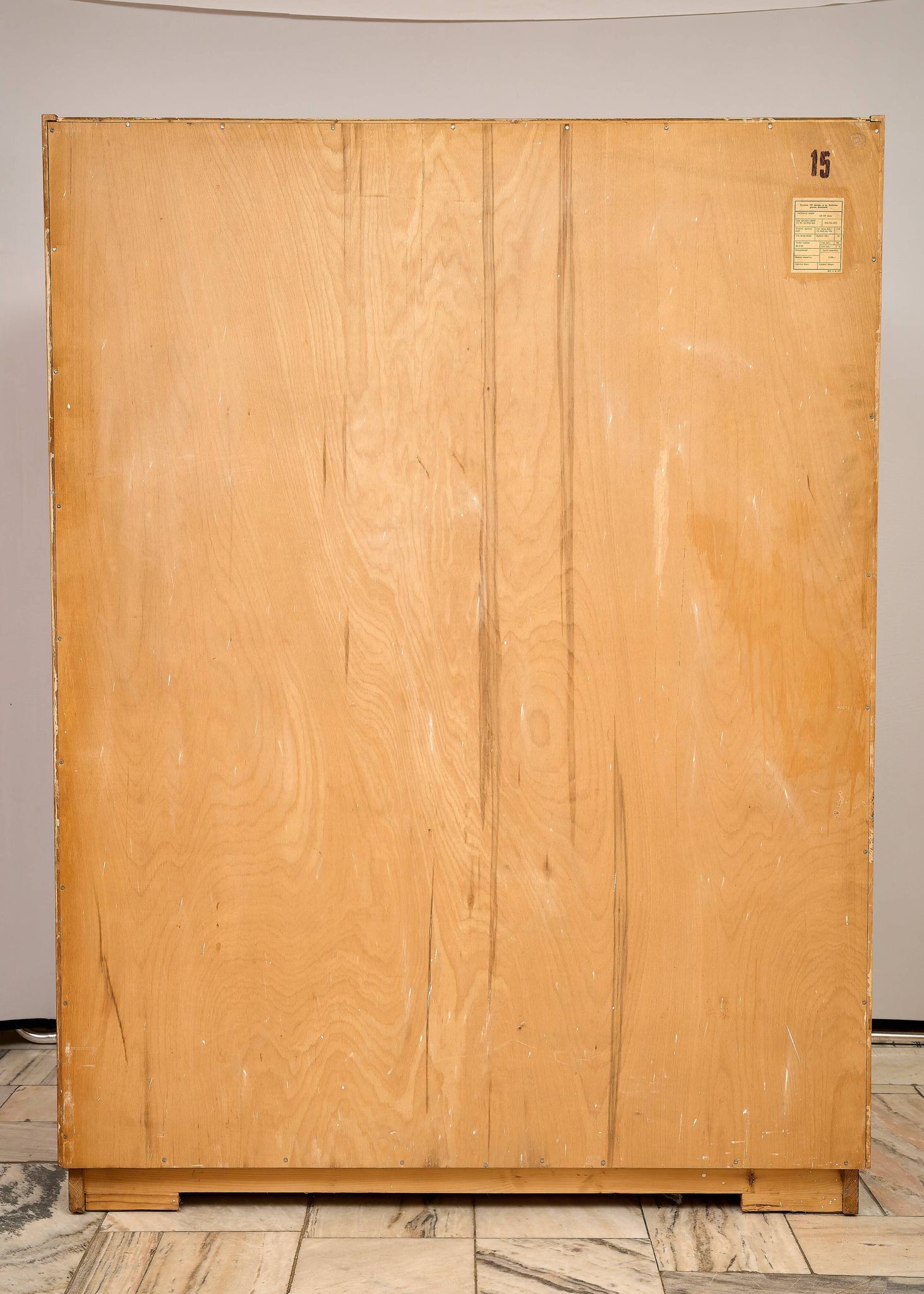 Two-door wardrobe by Mojmír Požár for UP Závody, Czechoslovakia, 1960s.