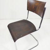 Tubular steel cantilever chair by Mart Stam