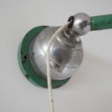 Telescopic swedish painted extendable industrial wall light