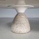 Finale 1790 travertine coffee table by Peter Draenert, 1970s.